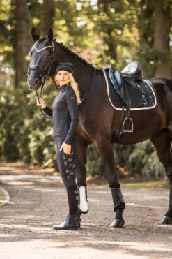 Horze Luminox Reflektierende Schabracke -Pferdedecken Store 17431 BL 4