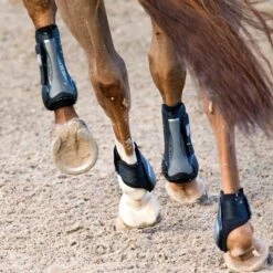 Horze Impact Air-Shock Stoßdämpfende Streichkappen 37 Horze Impact Air-Shock Stoßdämpfende Streichkappen -Pferdedecken Store 19244 BL 3