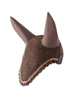 Horze Glarus Fliegenhaube Mit Metallischem Flechtdetail