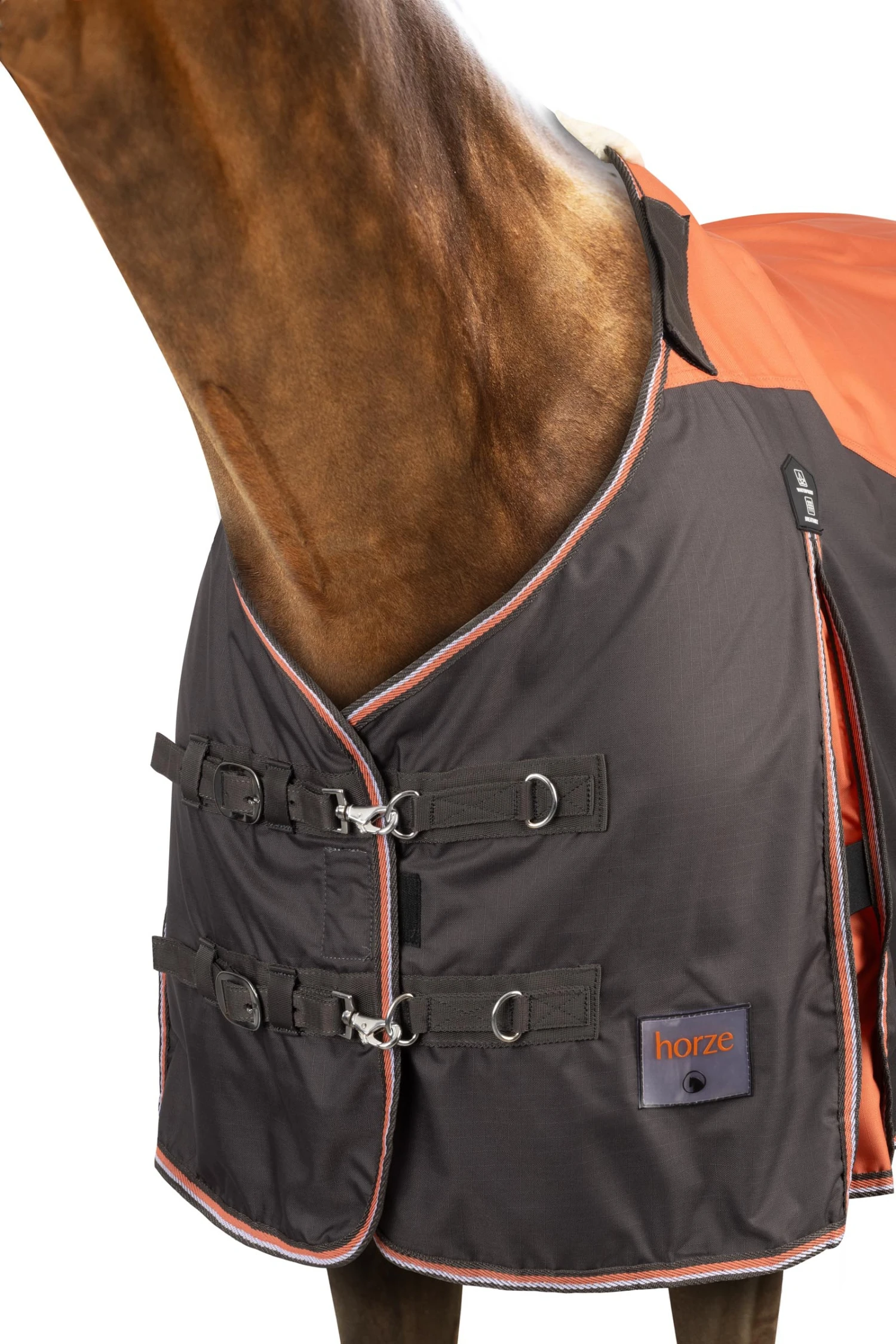 Horze Lucerne Regendecke Mit Fleecefutter 4 Horze Lucerne Regendecke Mit Fleecefutter – Bild 2