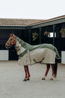 B Vertigo Jordan Combo Mesh Regendecke Mit Abnehmbarem Halsteil -Pferdedecken Store 24681 wggr 07