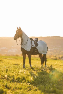 Horze Eira Fliegen-Ausreitdecke Mit Abnehmbarem Halsteil -Pferdedecken Store 24822 g 10
