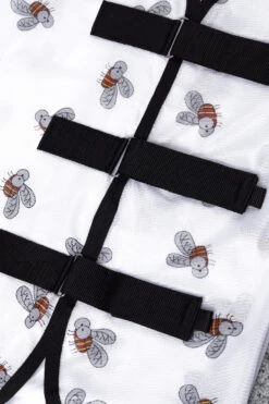 Horze Defender Fliegendecke Mit Festem Halsteil -Pferdedecken Store 24844 WH FLY 3