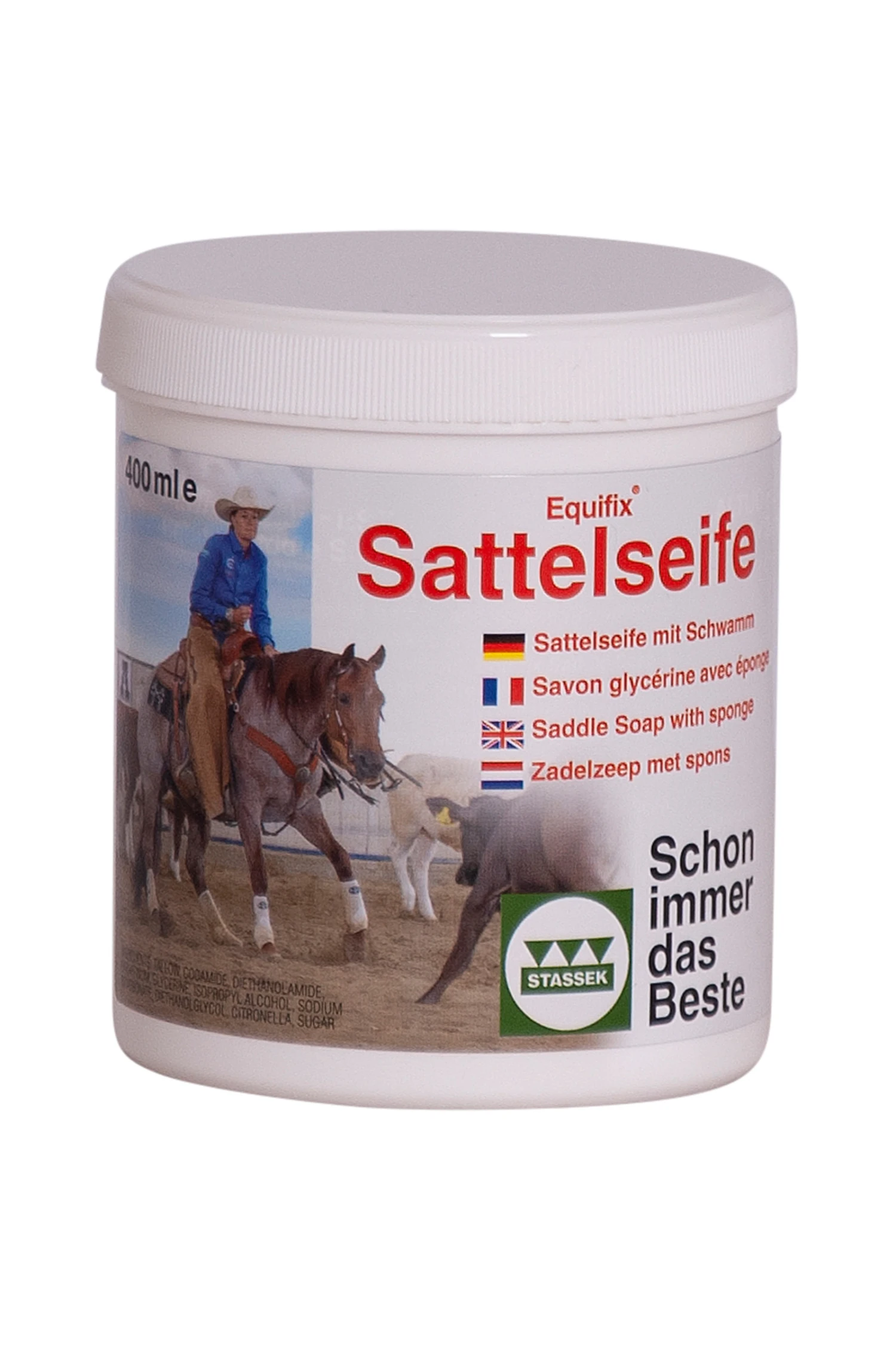 Stassek Equifix Sattelseife, 400 Ml 3 Stassek Equifix Sattelseife, 400 Ml