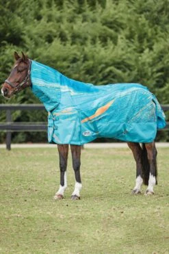 Weatherbeeta Comfitec Plus Dynamic II Weidedecke Mit Integriertem Halsteil, 0g -Pferdedecken Store 335951 B OR 1