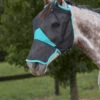 Weatherbeeta Comfitec Deluxe Fine Mesh Fliegenmaske Mit Nüsternschutz 2 Weatherbeeta Comfitec Deluxe Fine Mesh Fliegenmaske Mit Nüsternschutz -Pferdedecken Store 338276 BL TUB 1