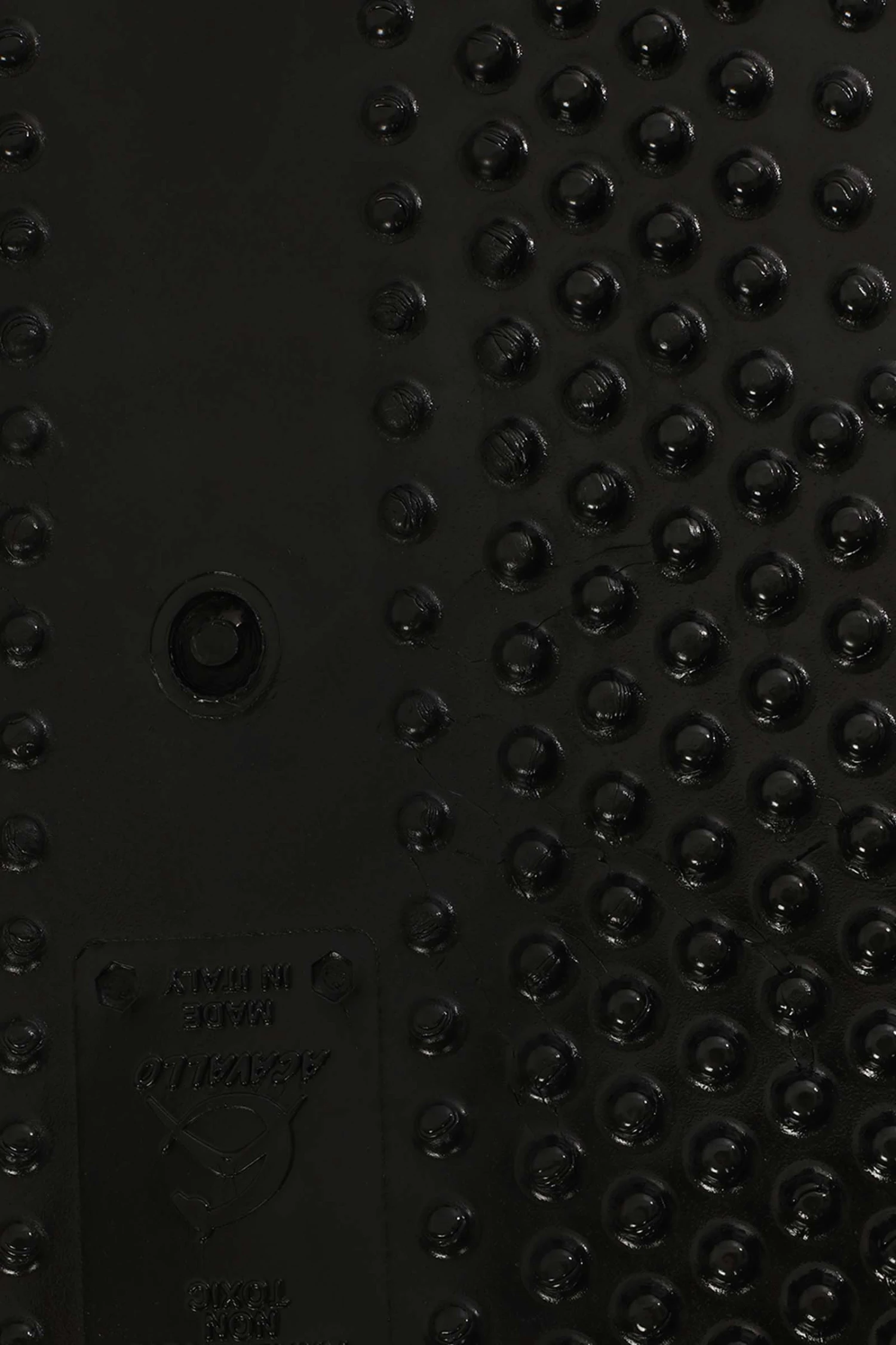 Acavallo Massage Gel Pad, Schwarz 5 Acavallo Massage Gel Pad, Schwarz – Bild 3