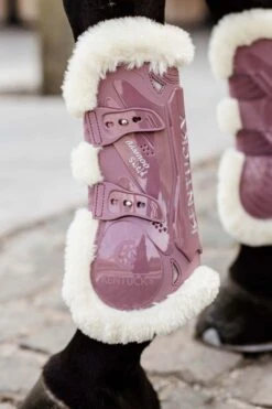 Kentucky Horsewear Bamboo Elastik Gamaschen Mit Veganem Lammfell 41 Kentucky Horsewear Bamboo Elastik Gamaschen Mit Veganem Lammfell -Pferdedecken Store 342510 ORPI 3