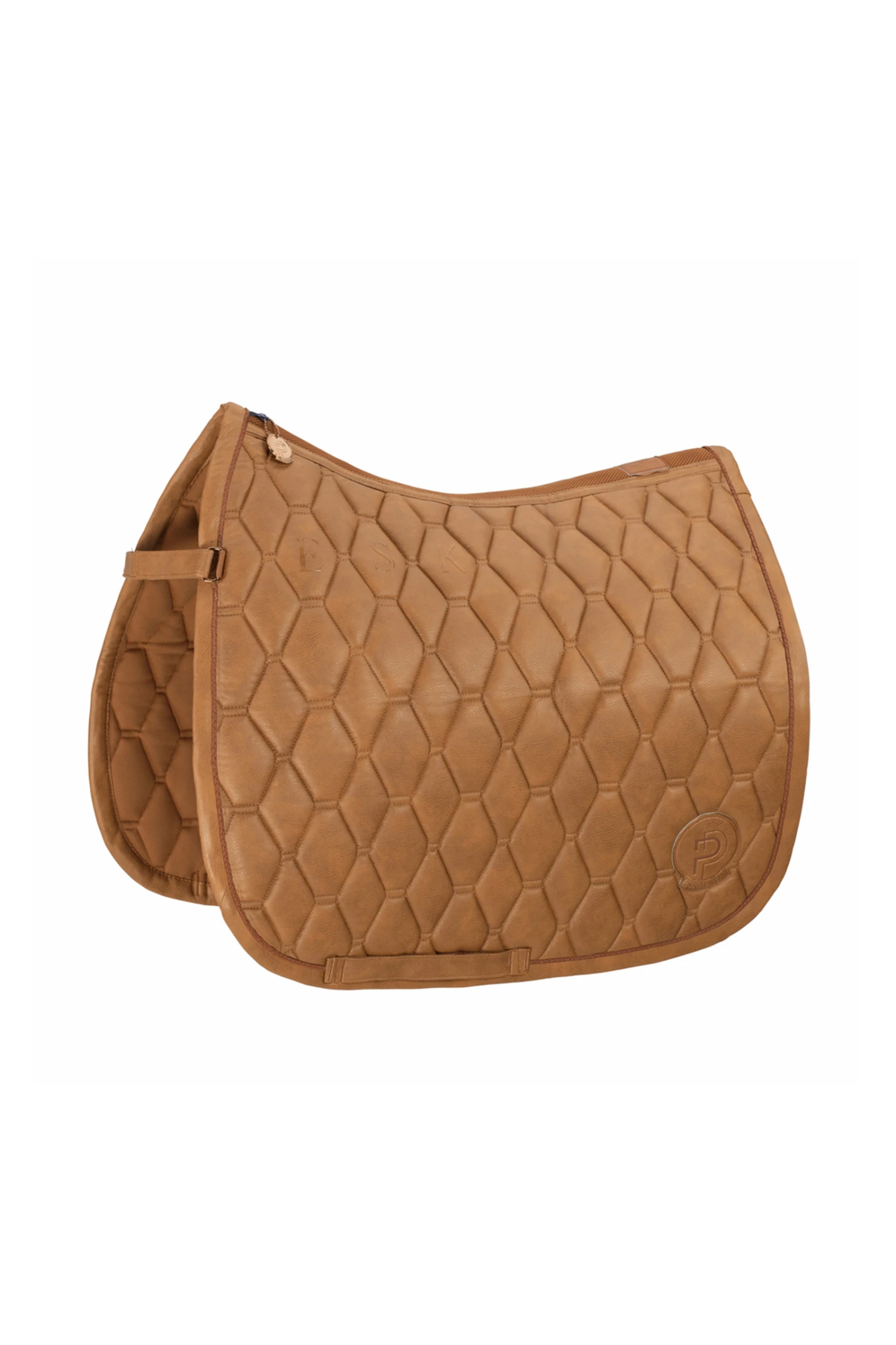 Eskadron Platinum 23 Metallic Faux Leather Dressurschabracke 4 Eskadron Platinum 23 Metallic Faux Leather Dressurschabracke – Bild 2